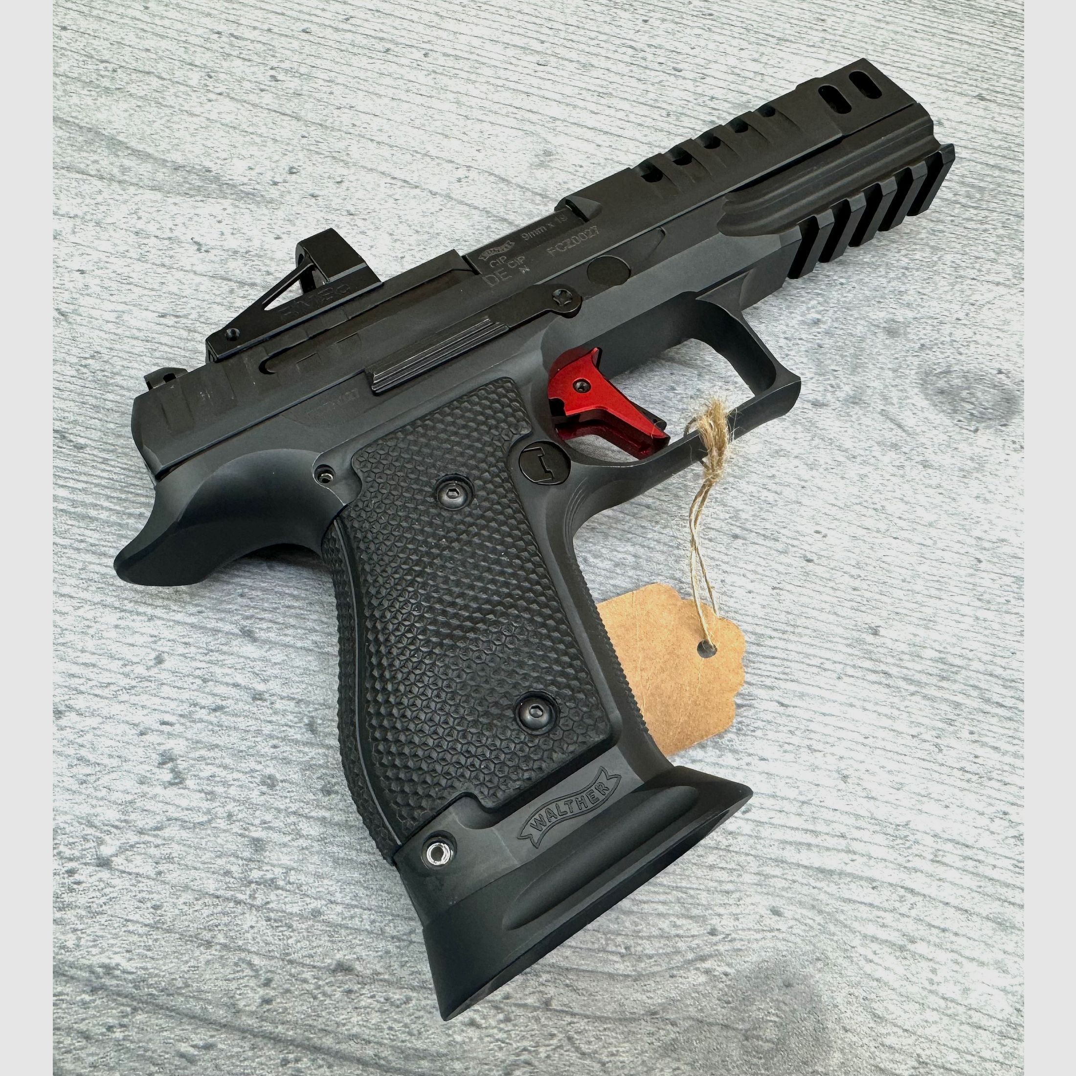 Vorführwaffe Carl WALTHER Q5 Match SF Expert 9x19 INT