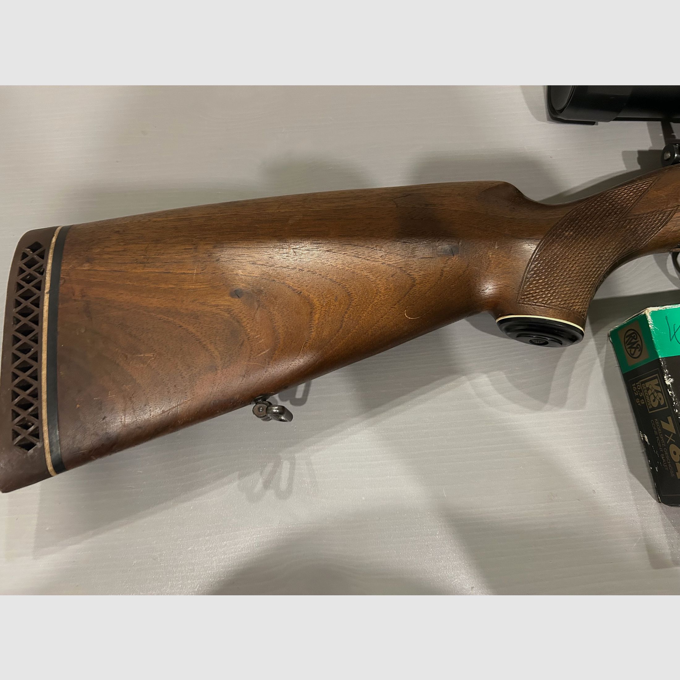 AKAH Rep. Büchse K98 7x64 avec lunette RWS Premium 1.25-4x24