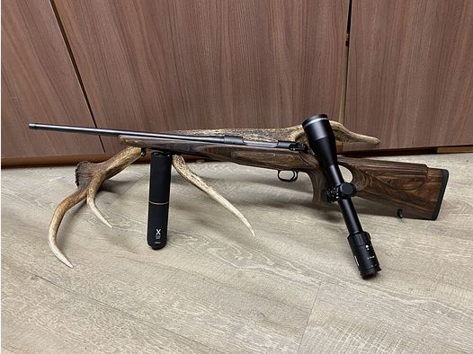 Mauser M12 Max, mit Minox Allrounder 3-15x56, mit Schiene