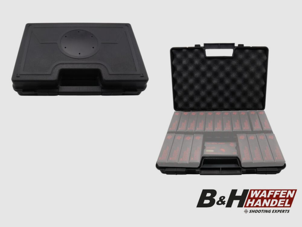 n.b. Case for a short firearm: pistol | revolver | ammunition case 1000 rounds 9mm