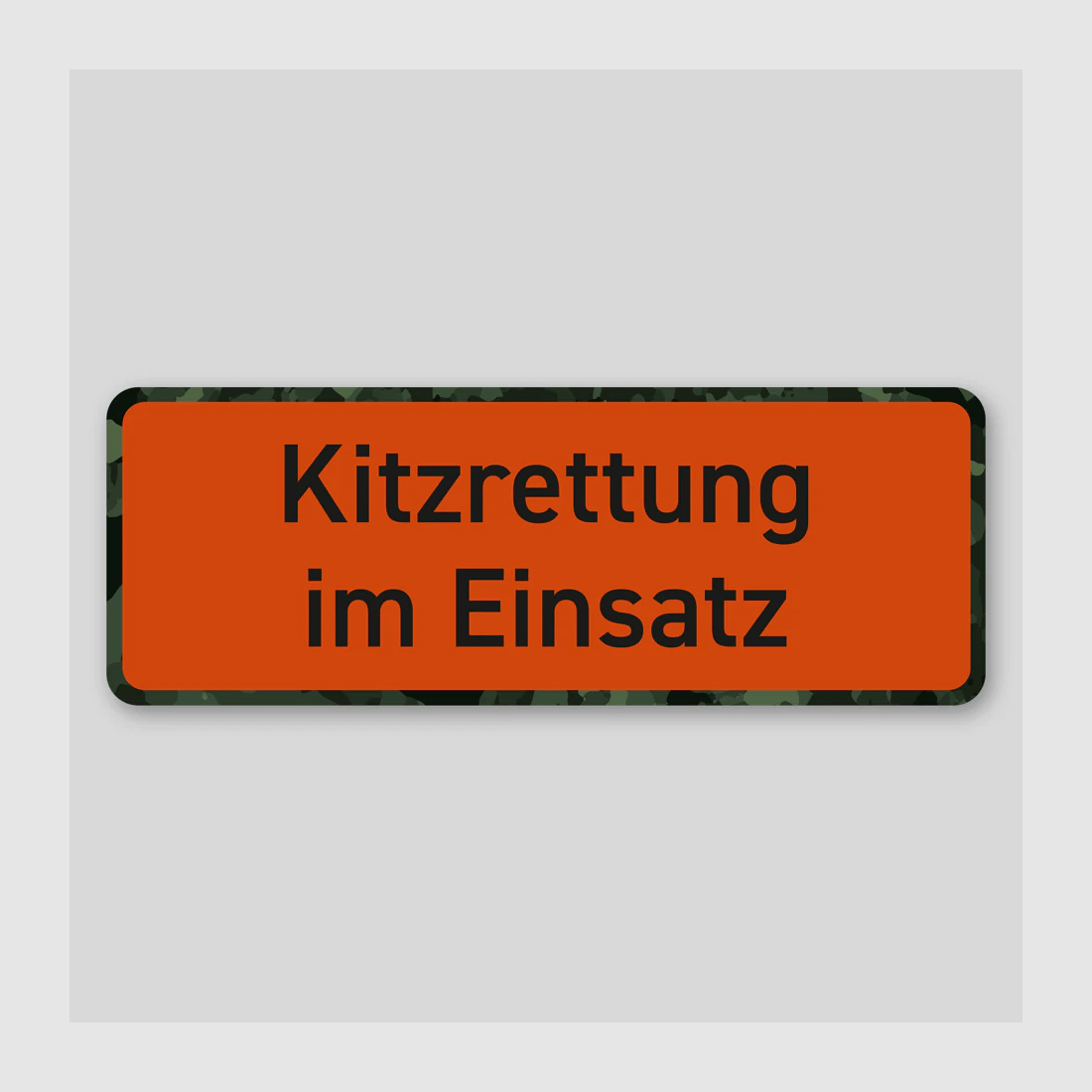 Magnetschild "Kitzrettung im Einsatz"