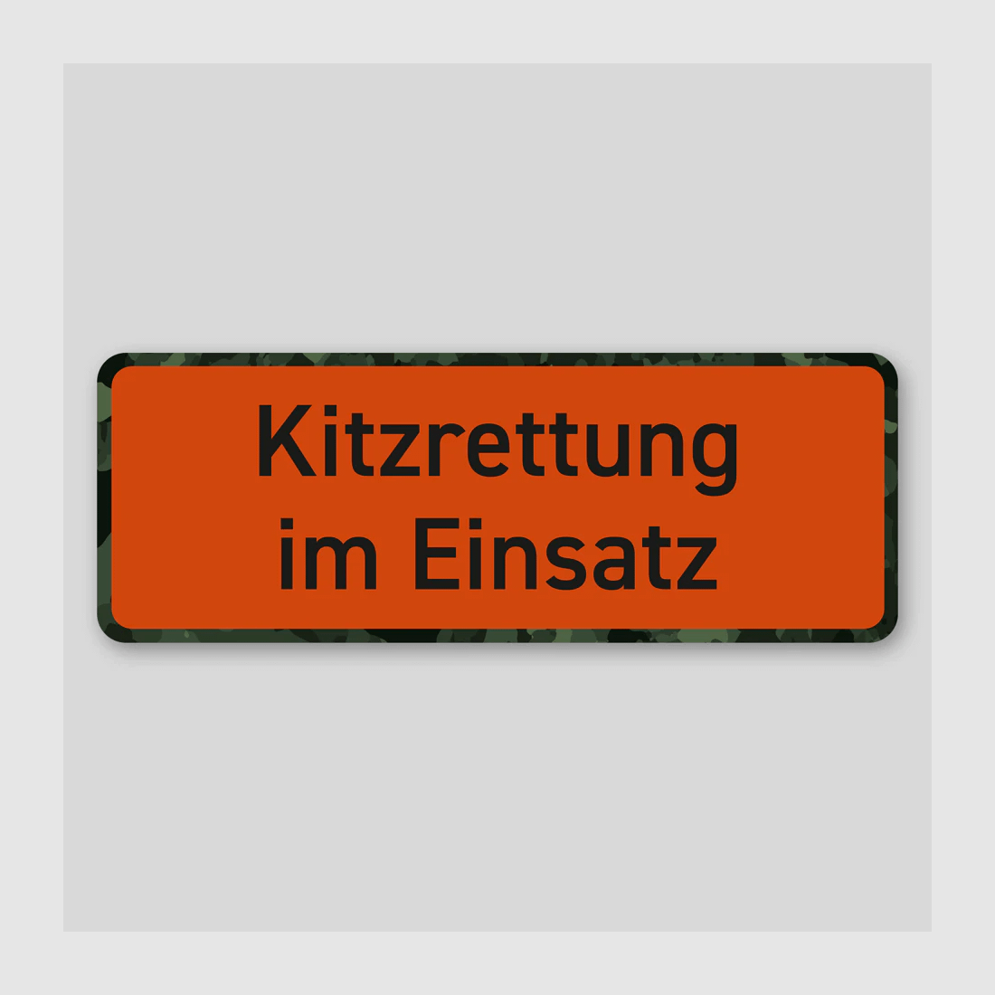 Magnetschild "Kitzrettung im Einsatz"