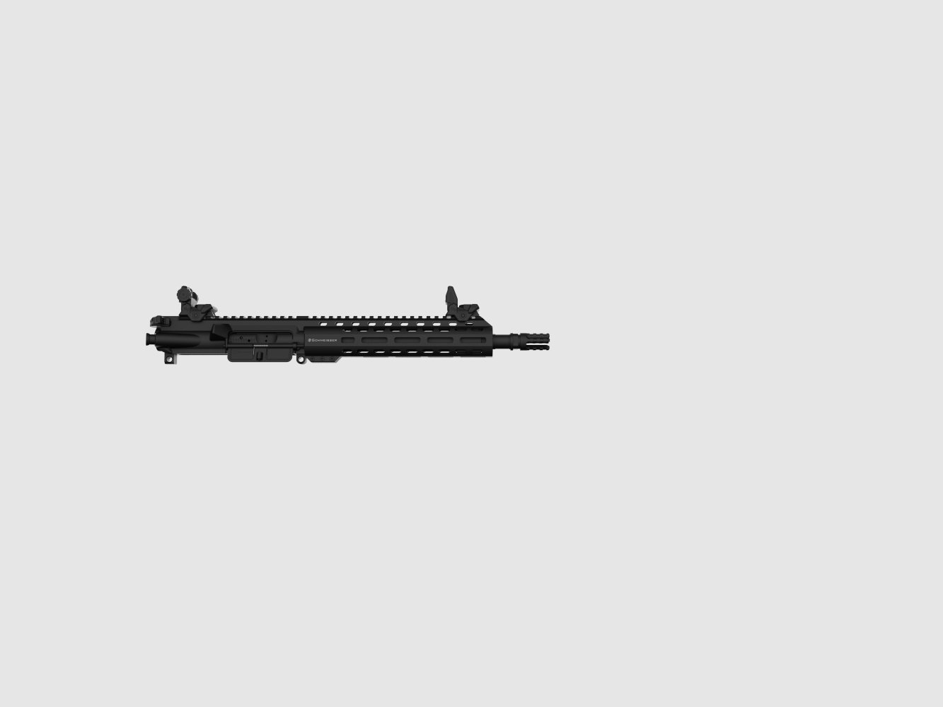 Conversion Kit Schmeisser AR15 S4F Black 10.5" .223 Rem - Upper Receiver mit Verschluss,Lauf, Handschutz
