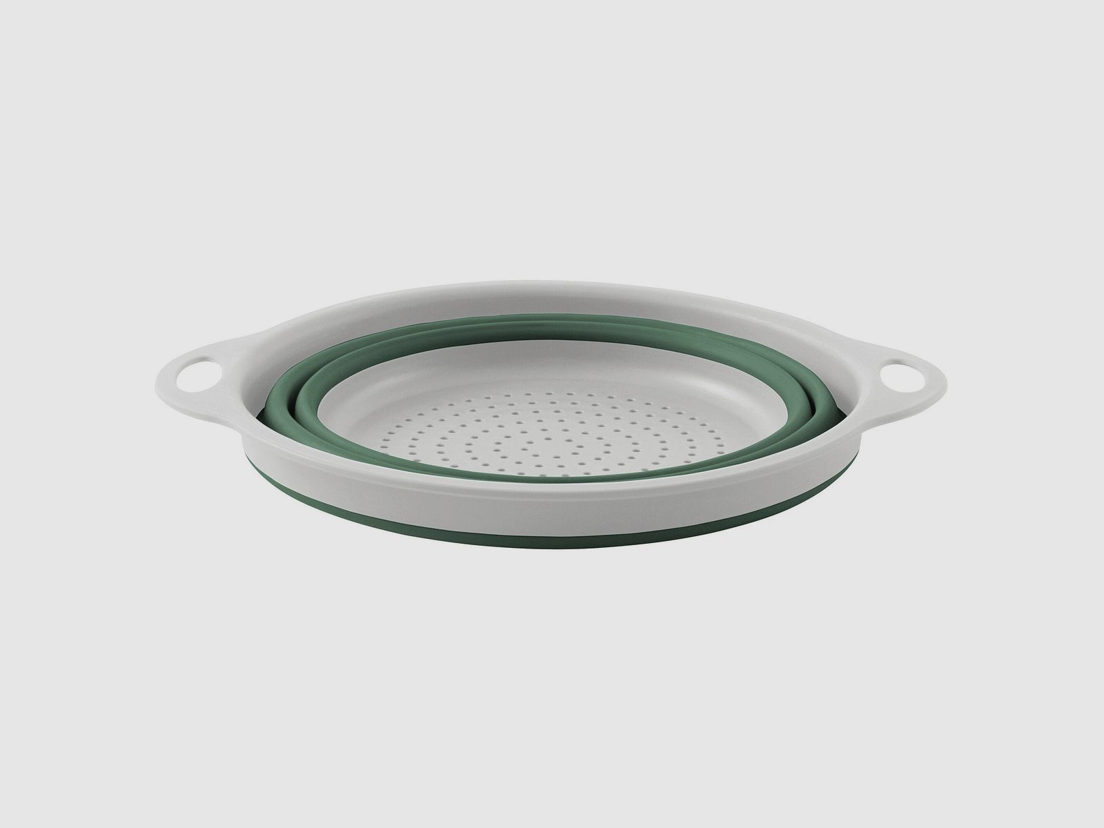 Set di Ciotola e Colino Pieghevole, Verde Scuro, immagine 3 di 15