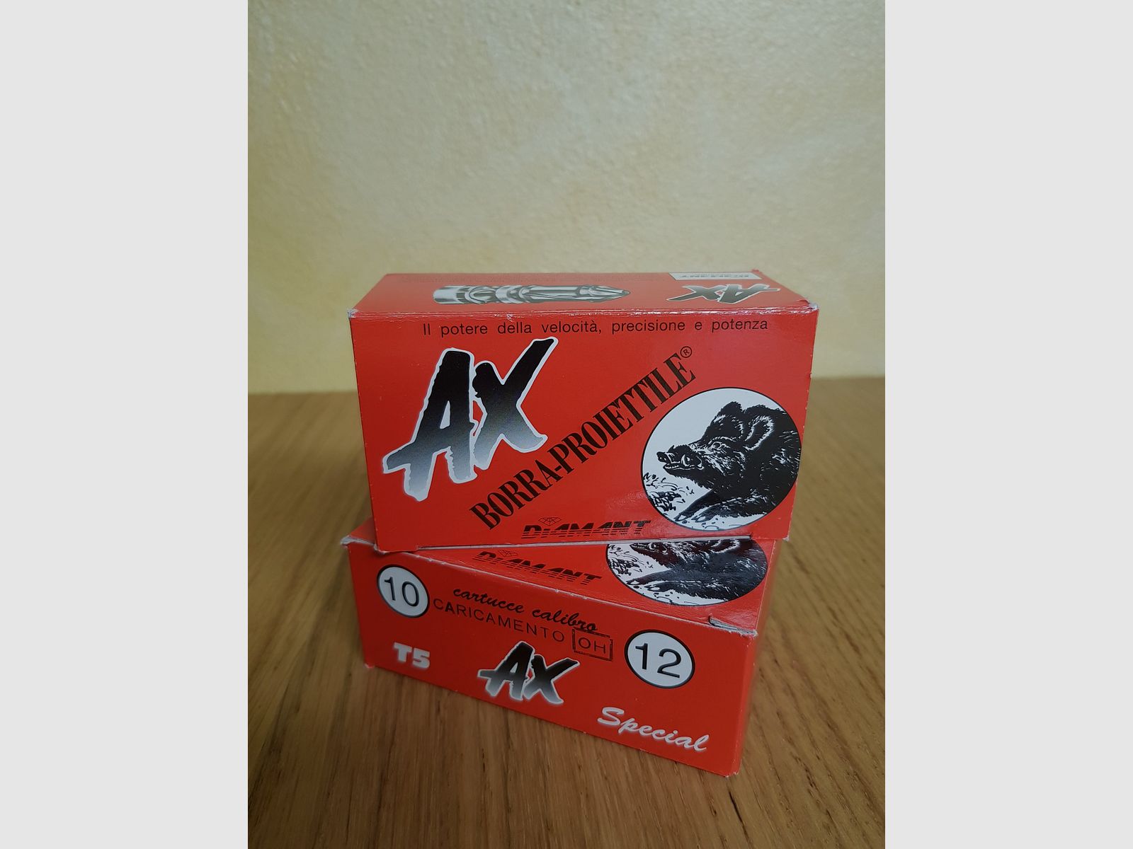 AX MUNIZIONI A PALLA Kal. 12/70