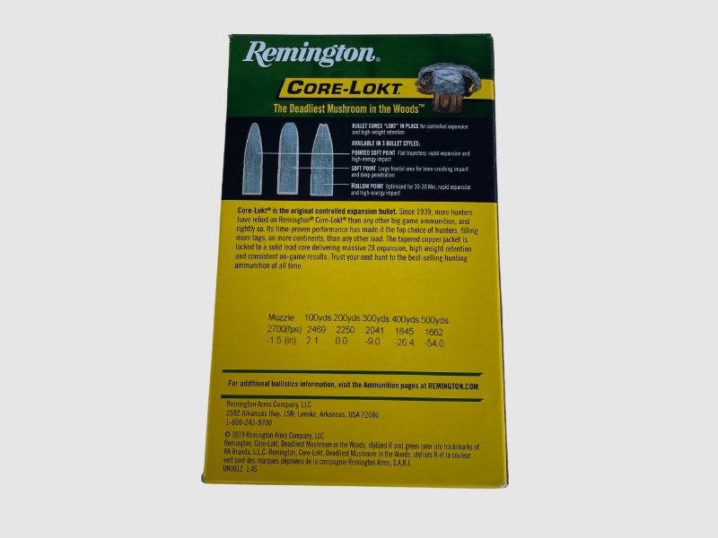 Remington Core-Lokt PSP 30.06 SPRG