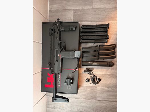 VFC MP7 GBB + accesorios completos