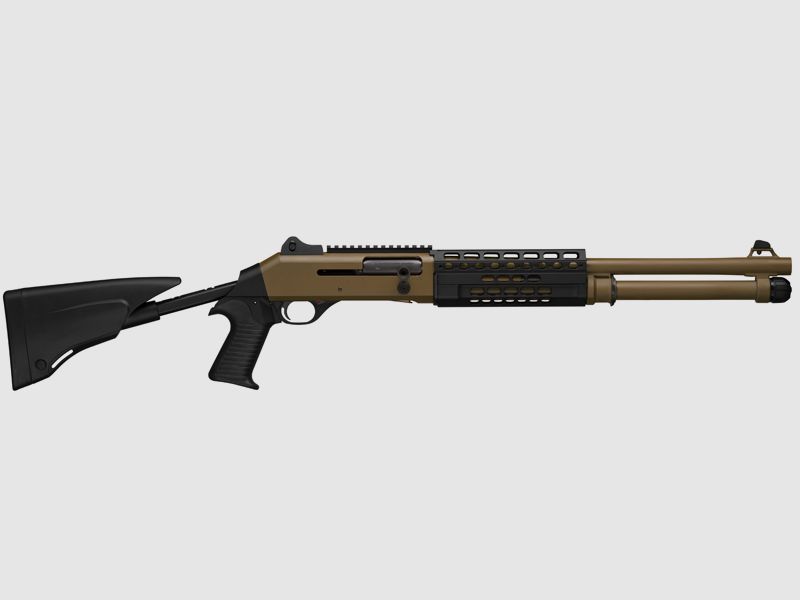 Benelli – semi-automatique / M4 T-PRO Black / 12/76 / 47 cm / 6+1, image 2 sur 6