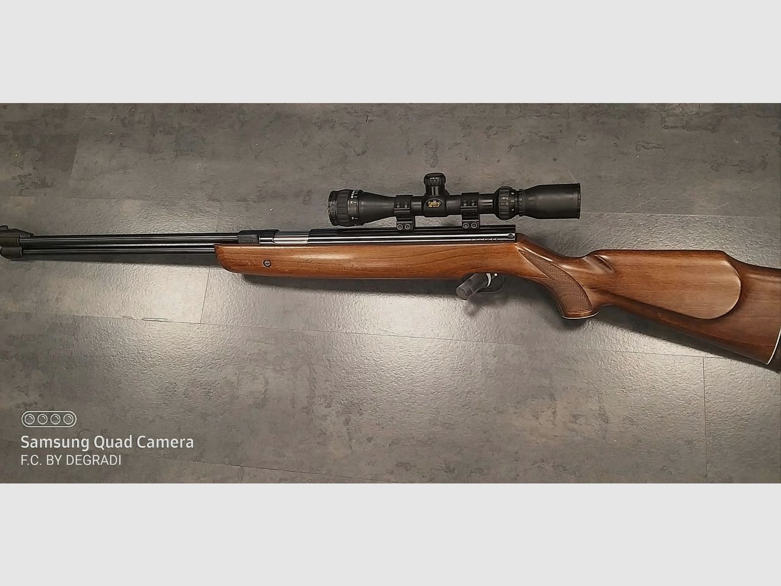 CARABINA WEIHRAUCH MODEL HW 77 CALIBRO 4.5, billede 3 af 3
