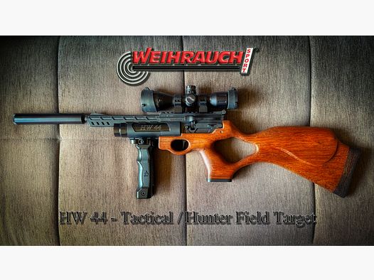 Weihrauch HW44 mit reichlich zubehör.