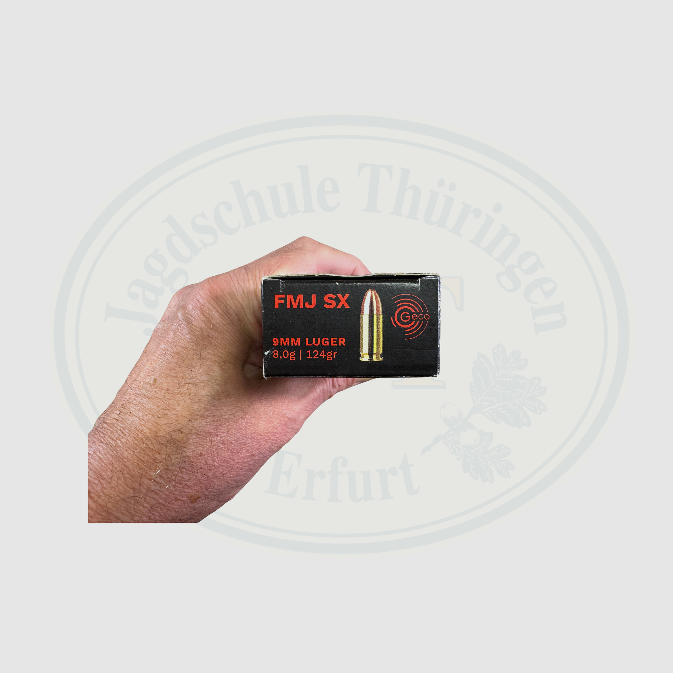 GECO 9mm LUGER FMJ SX 8,0g /124 gr