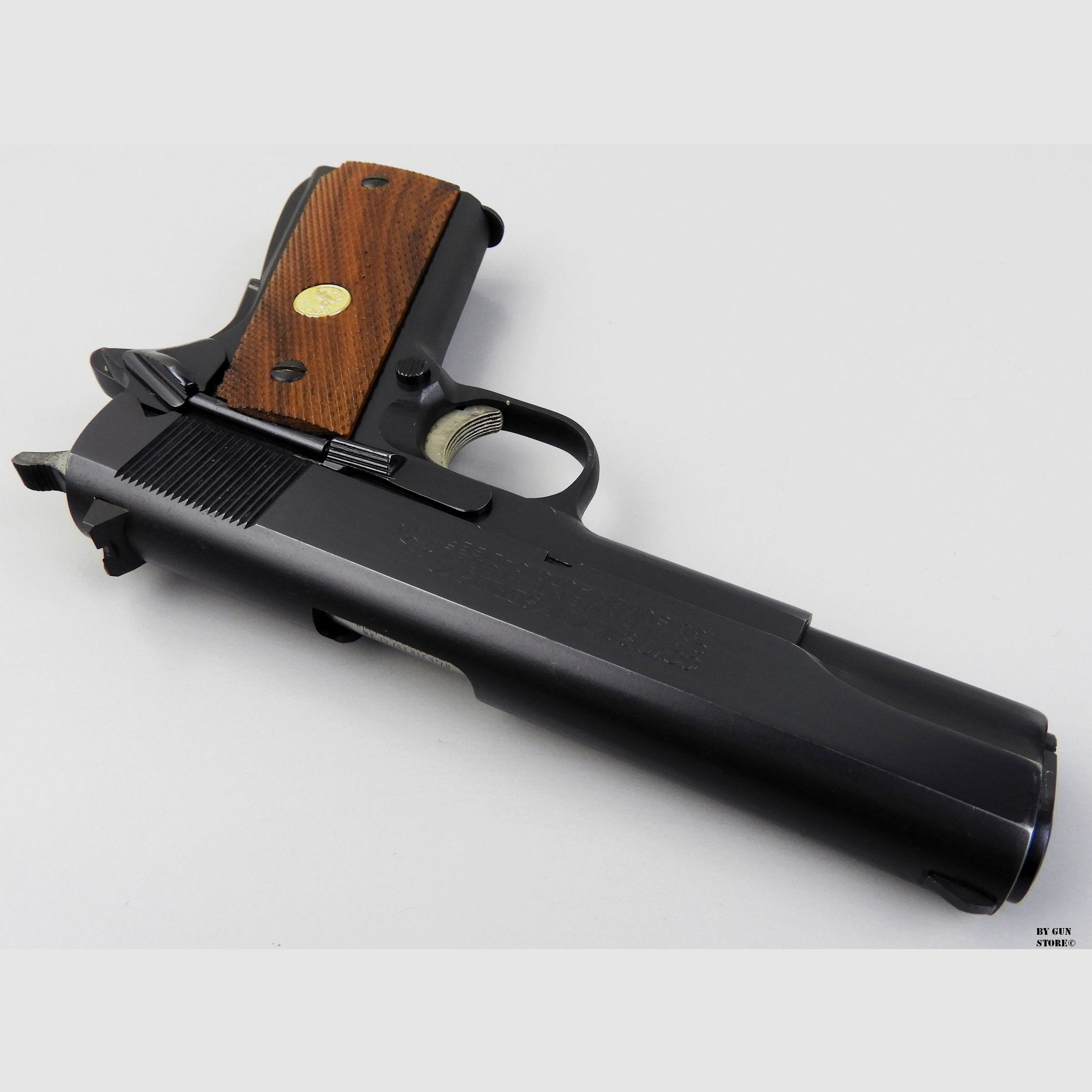 Pistole Colt MKIV Series ’70 mod. GVT Modell .38 Super Auto matr. 70S35112, Bild 5 von 13