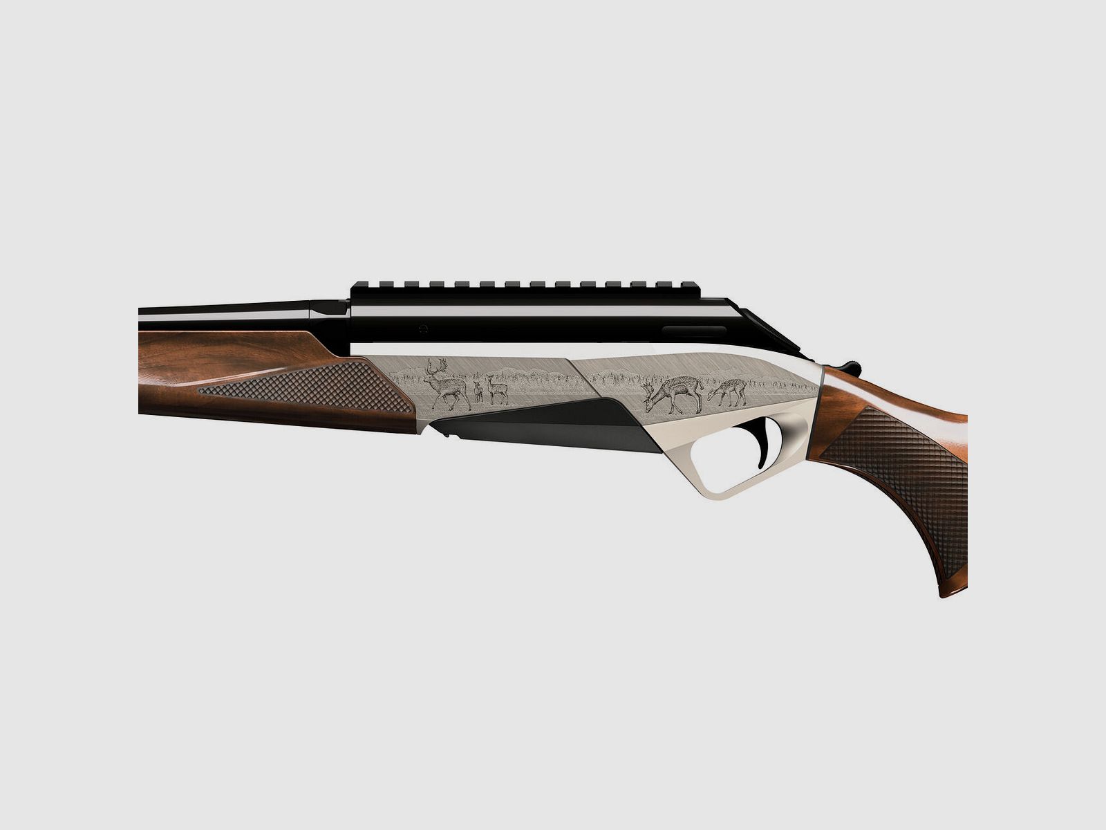Repetierbüchse Benelli Lupo Wood Deluxe Lauf 56cm, Bild 4 von 4