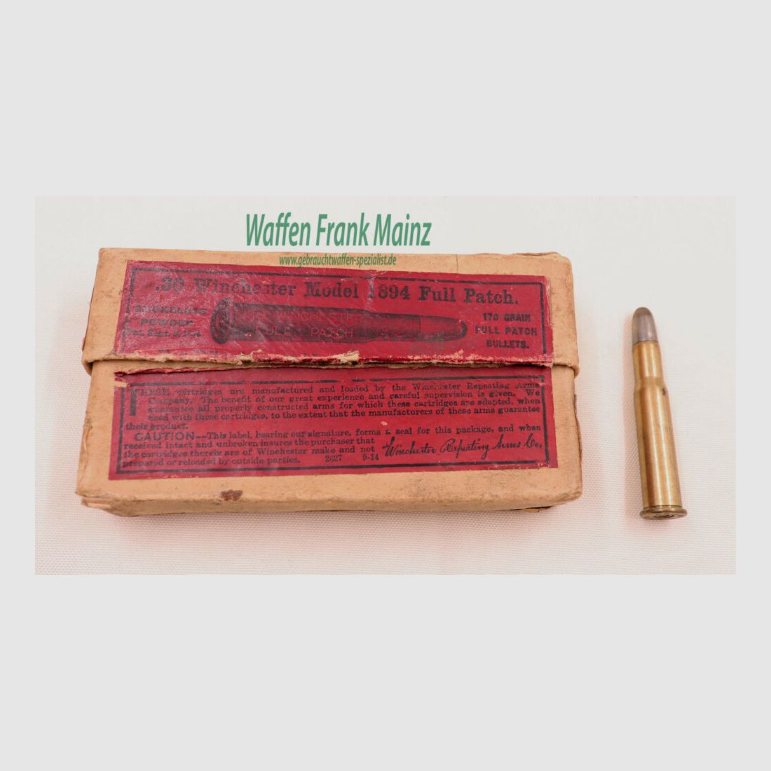 Winchester - USA cartouches de fusil .25-35 Win (6,5x52R)