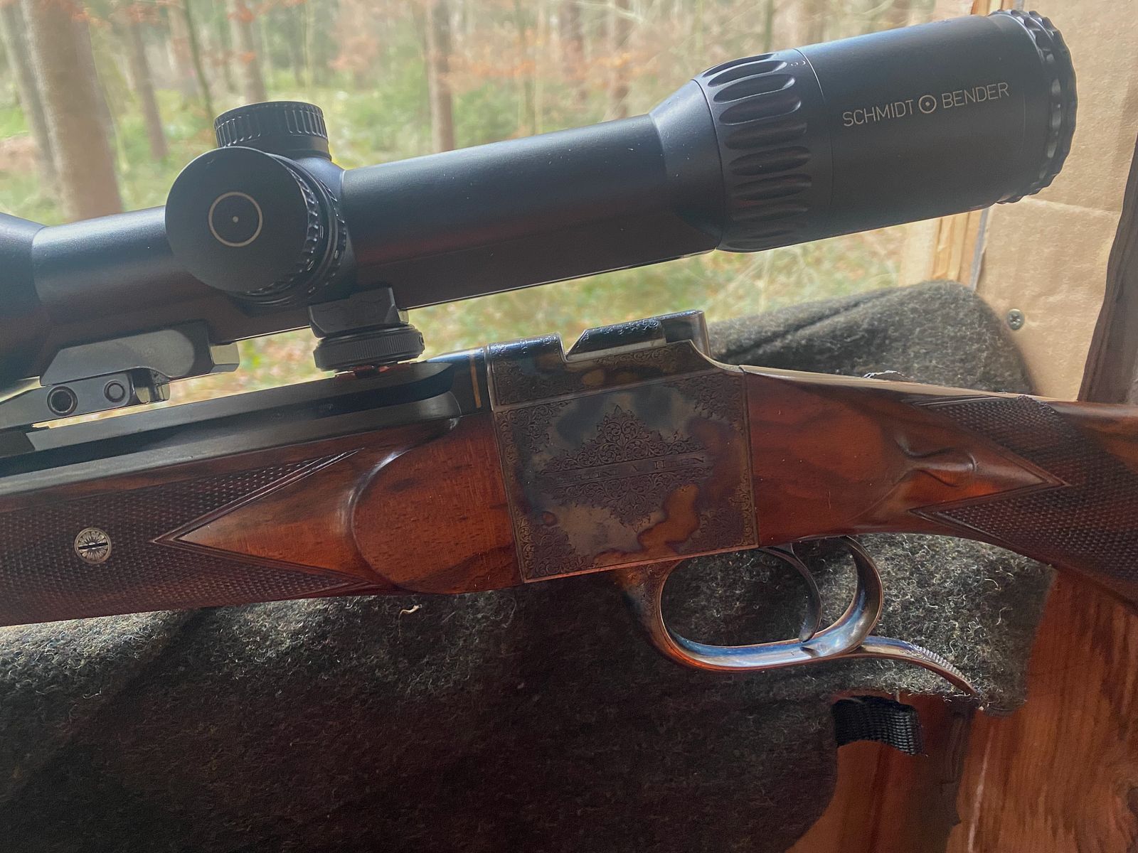 Hagn Blockbüchse Ralf Martini Canada Güllert Grabado Bunthärtung