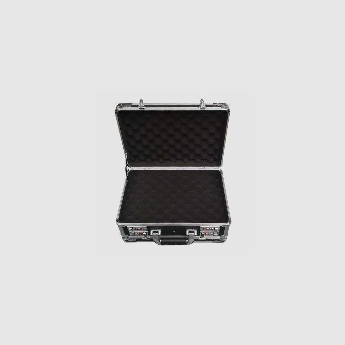 Fritzmann Custodia per Pistola Cassa in Alluminio 36x24x18 2 Scomparti