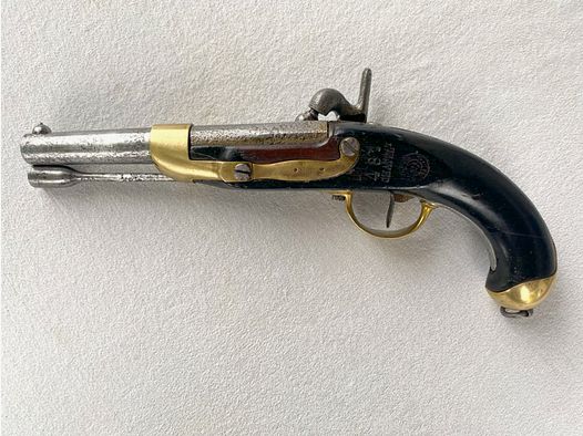 Französische Perkussionspistole M 1822 T