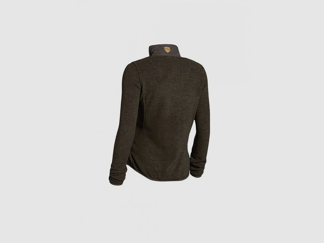 Northern Hunting Damen Fleeceshirt Freja Langarm Oliv 44