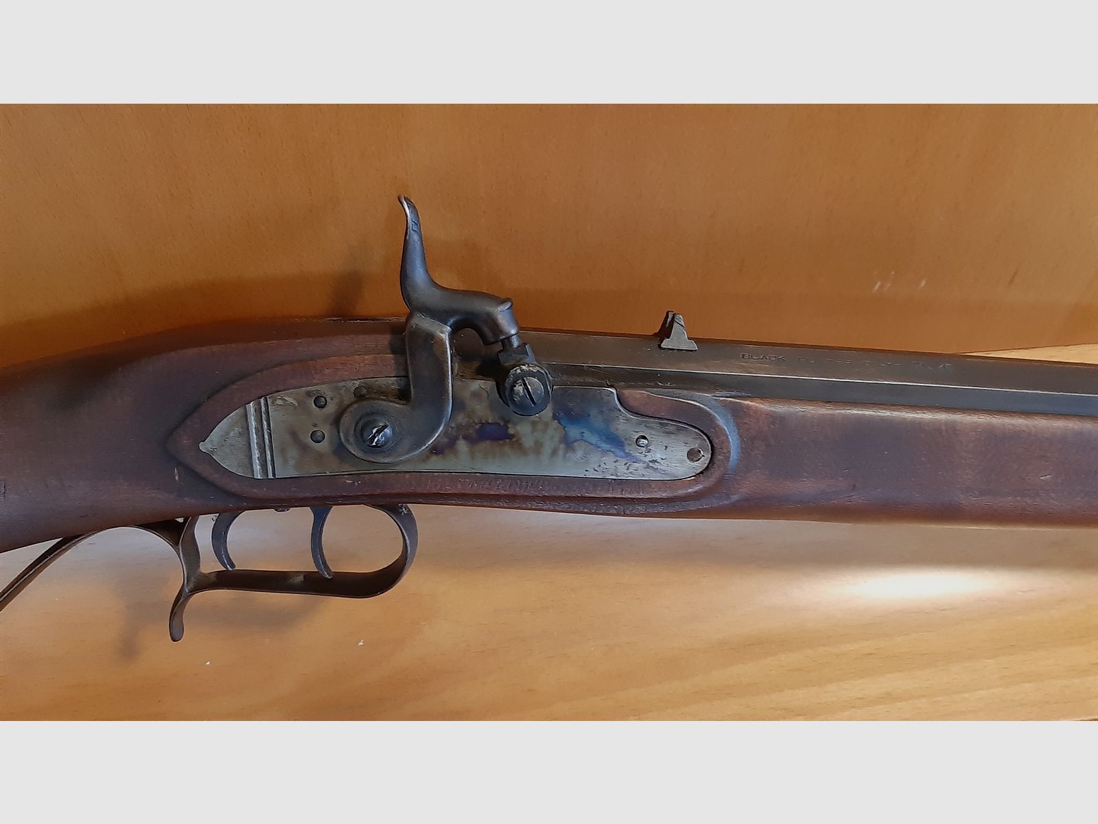 Cal. 45 muzzleloader percussion rifle made in Italy