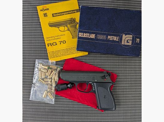 Röhm RG 70 , Kaliber .315K, PTB 753 ,Sammlerrarität