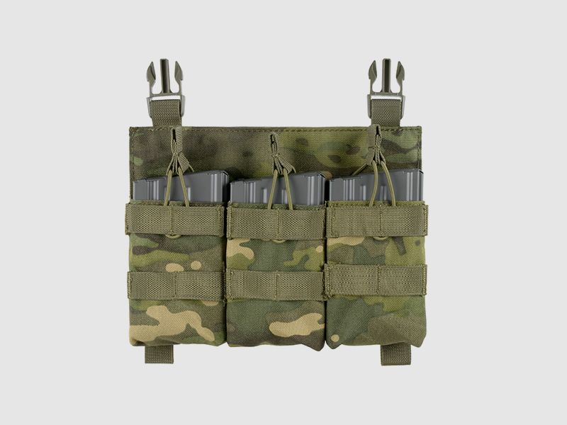 Buckle Up Triple SR25/AR-10/M14/SCAR-H Pouch Panel - MT