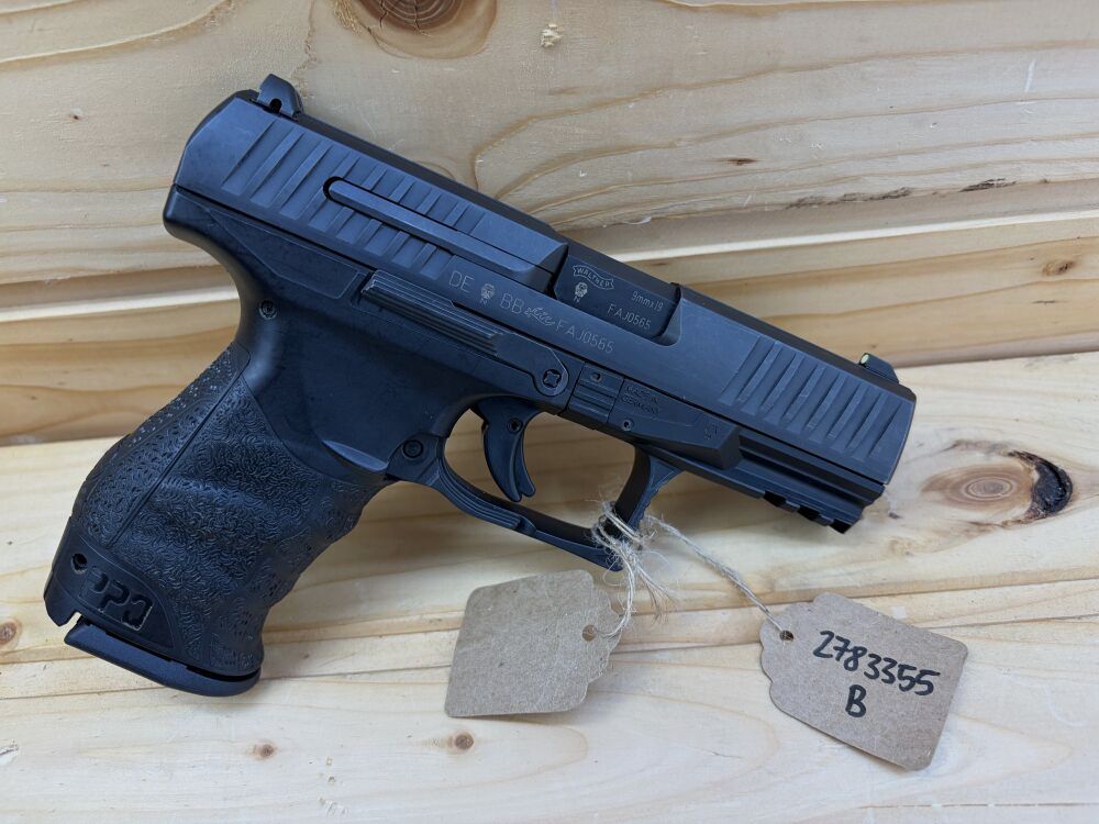 Vorführwaffe Carl Walther halblautem. Pistole PPQ 9x19 9mm Luger 15R/17R 9mmLuger