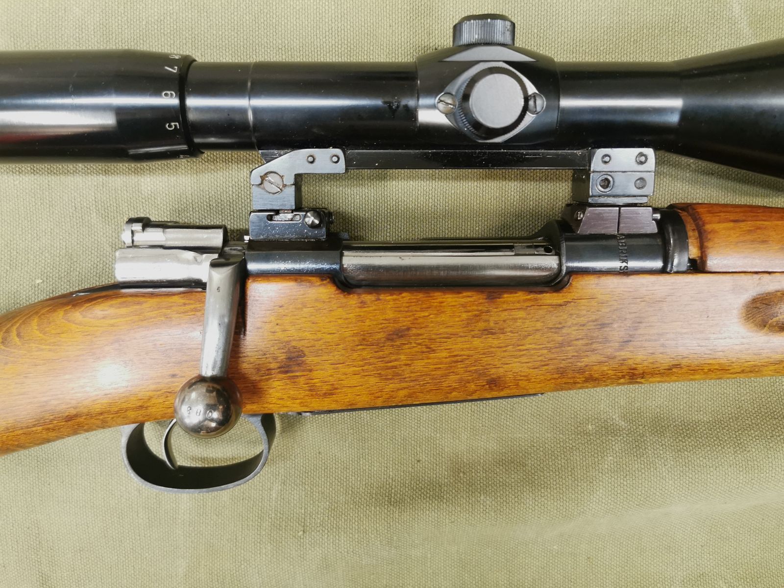 Swedish Mauser with short match barrel 6.5x55SE