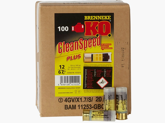 Brenneke KO CS-Plus 12/67,5 / 28,4g – 100szt.
