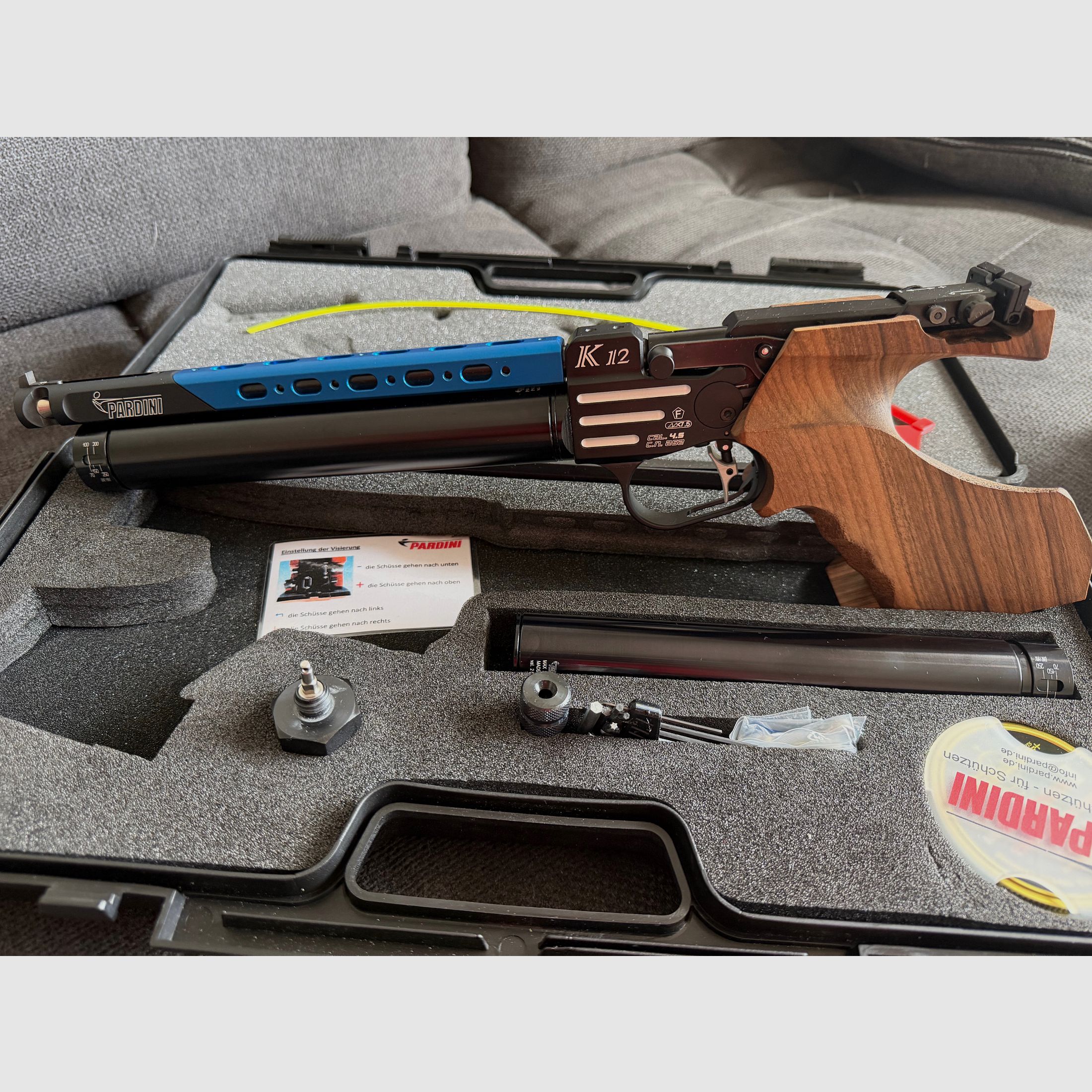 Pardini K12 Absorber air pistol