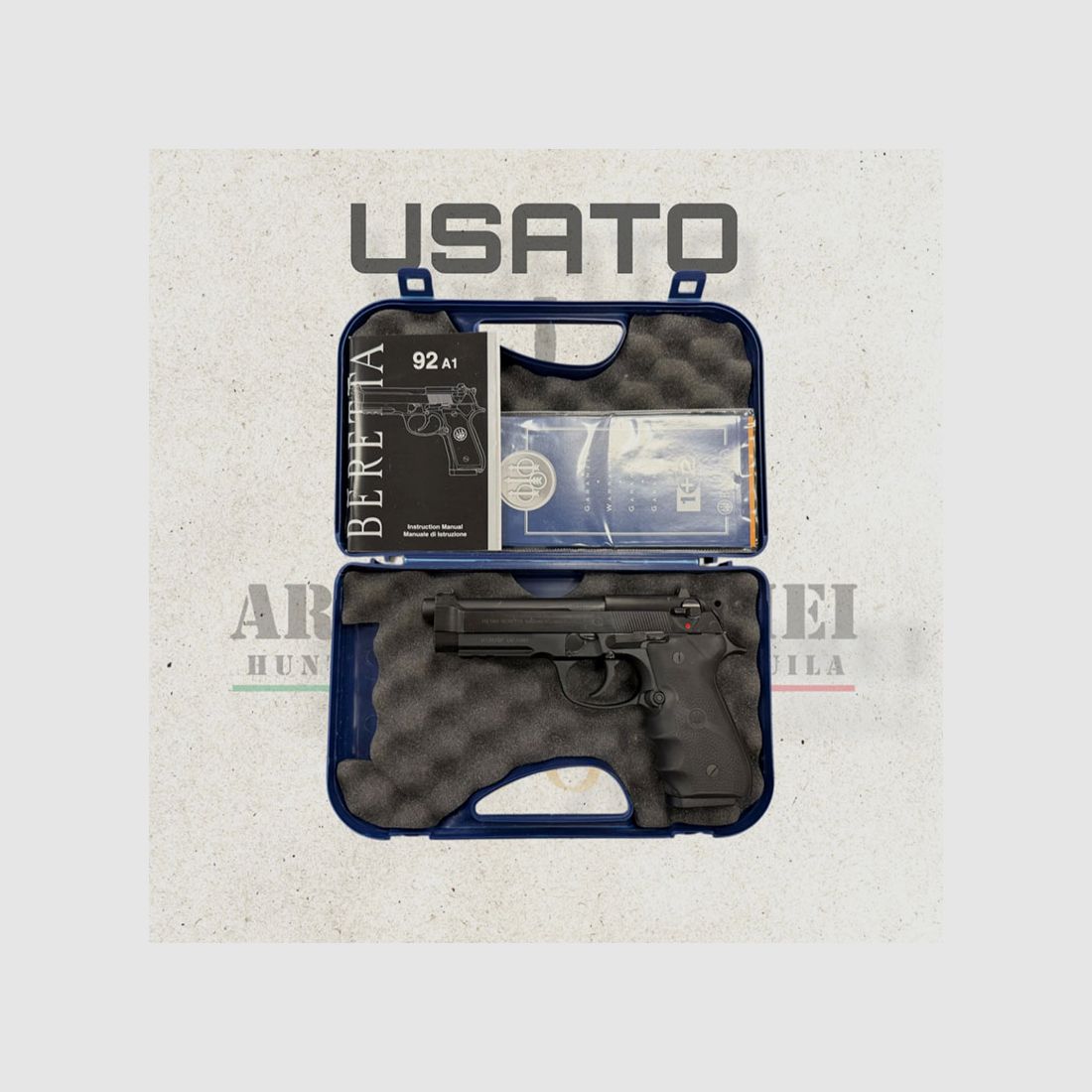 GEBRAUCHT – PISTOLE – BERETTA MOD. 98A1 Kal. 9×21, Bild 3 von 3