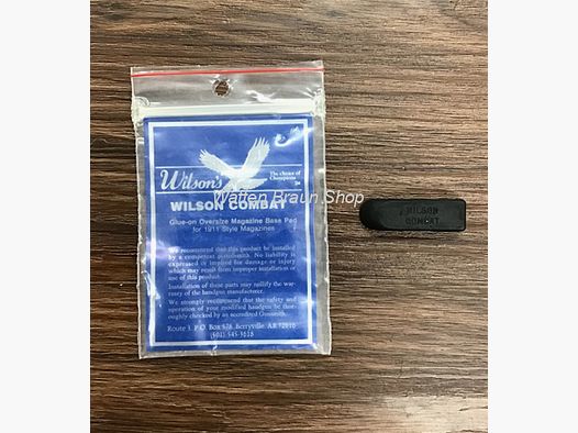 Wilson Combat Glue-on Oversize Magazine Base Pad for 1911 Style Magazines #5