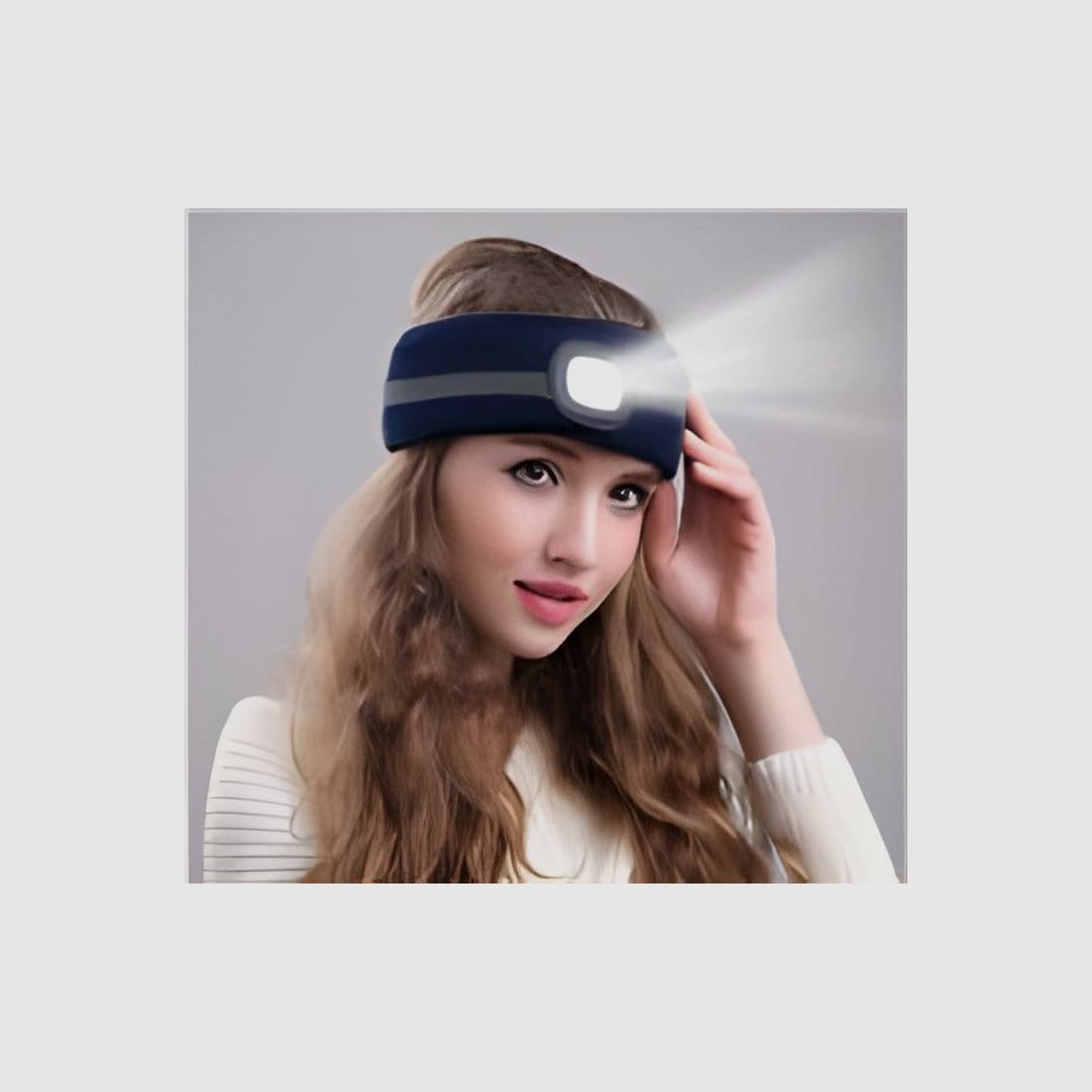 KH-Security LED Opaska na Głowę Projekt Serca