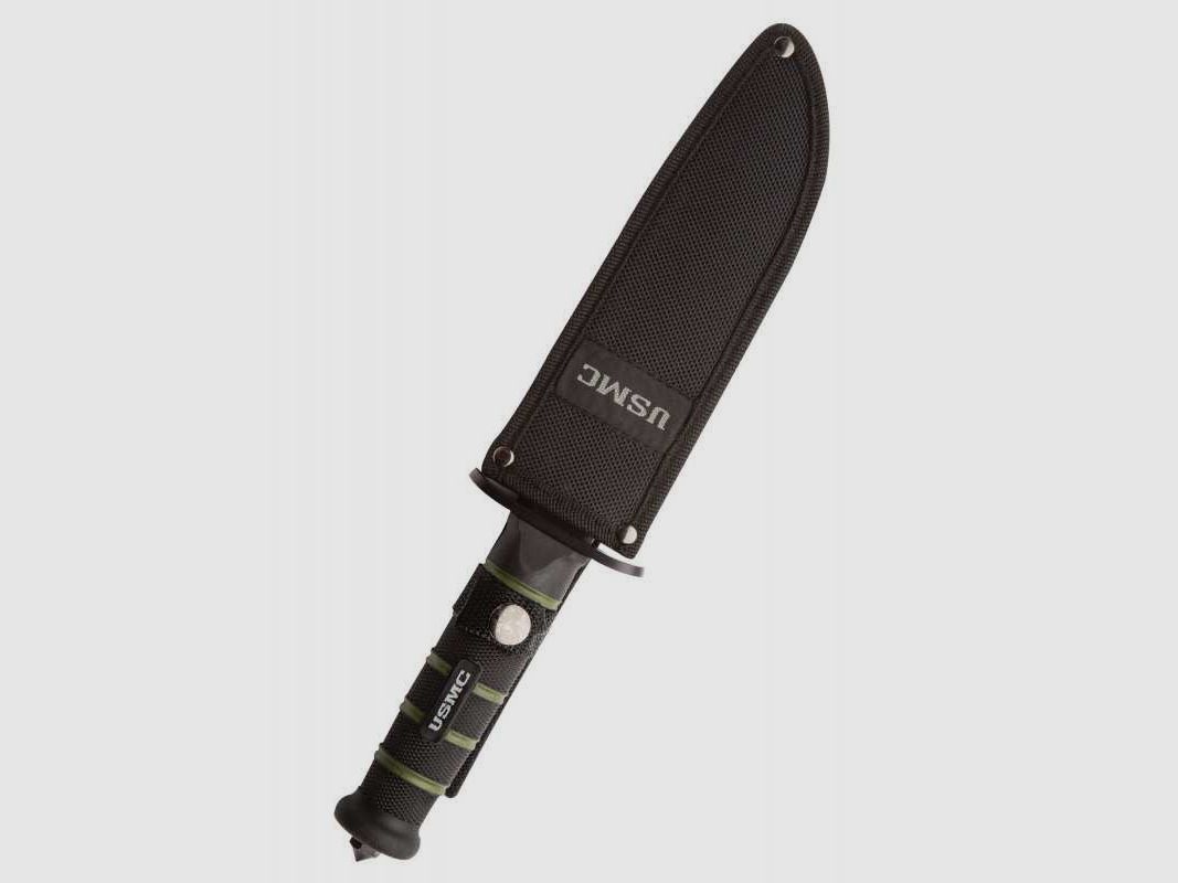 United Cutlery USMC Blackout Combat Fighter Messer
