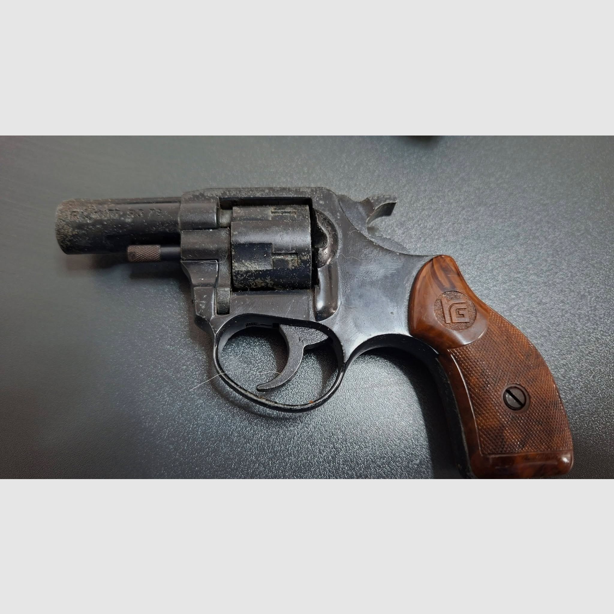 Attic find blank-firing revolver 6 mm