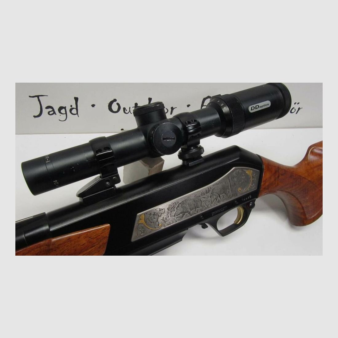Selbstladebüchse Browning BAR Ultimate .30-06, ZFR DDoptics auf Schwenkm., .30-06Spring