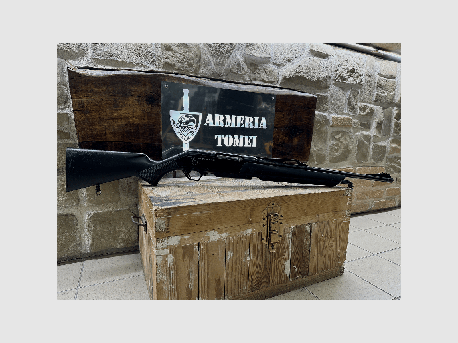 USED – RIFLE – WINCHESTER MOD. SXR TRACKER cal. 30-06 SPRG, image 1 of 5