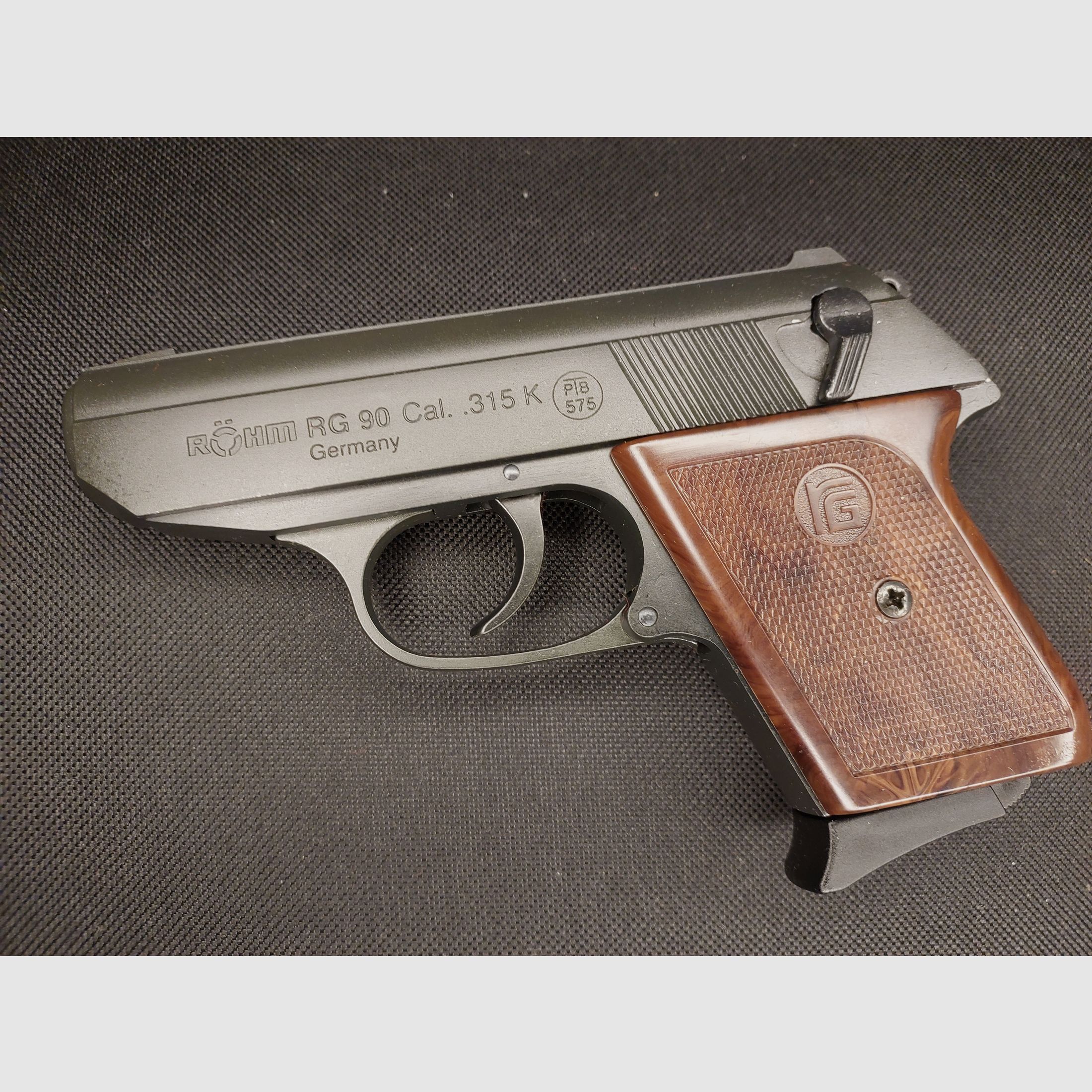 Röhm RG90 / RG 90 pistolet alarmowy .315 Knall PTB 575 OVP, zdjęcie 2 z 5