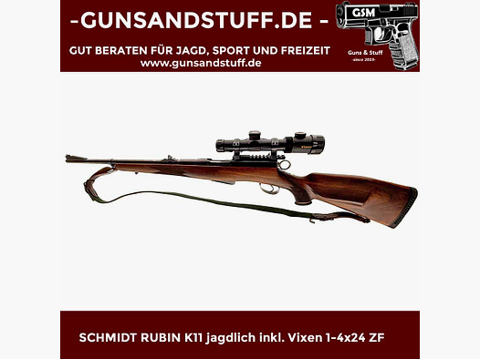 SCHMIDT RUBIN K11 CAZA 7,5×55
