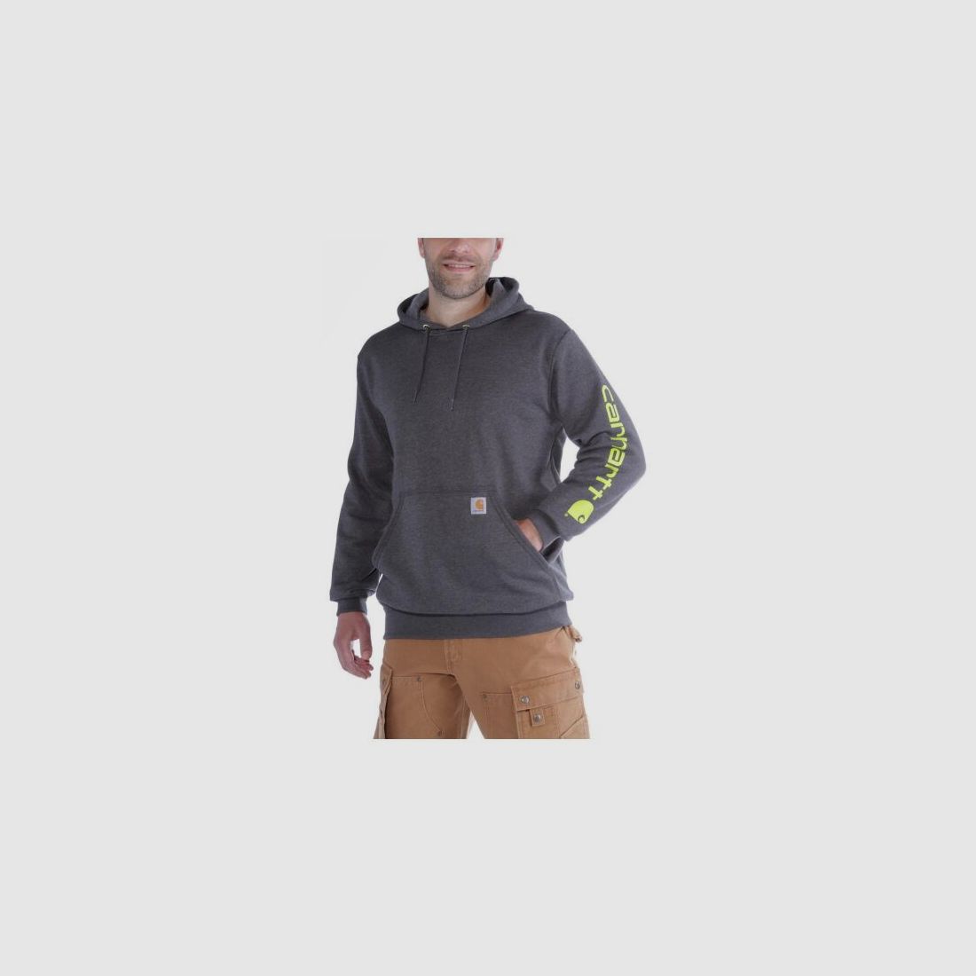 Carhartt Herren Pullover/ Hoodie Sleeve Logo Hooded NEW Navy L
