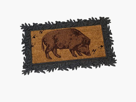 Tappetino AKAH con motivo di cinghiale