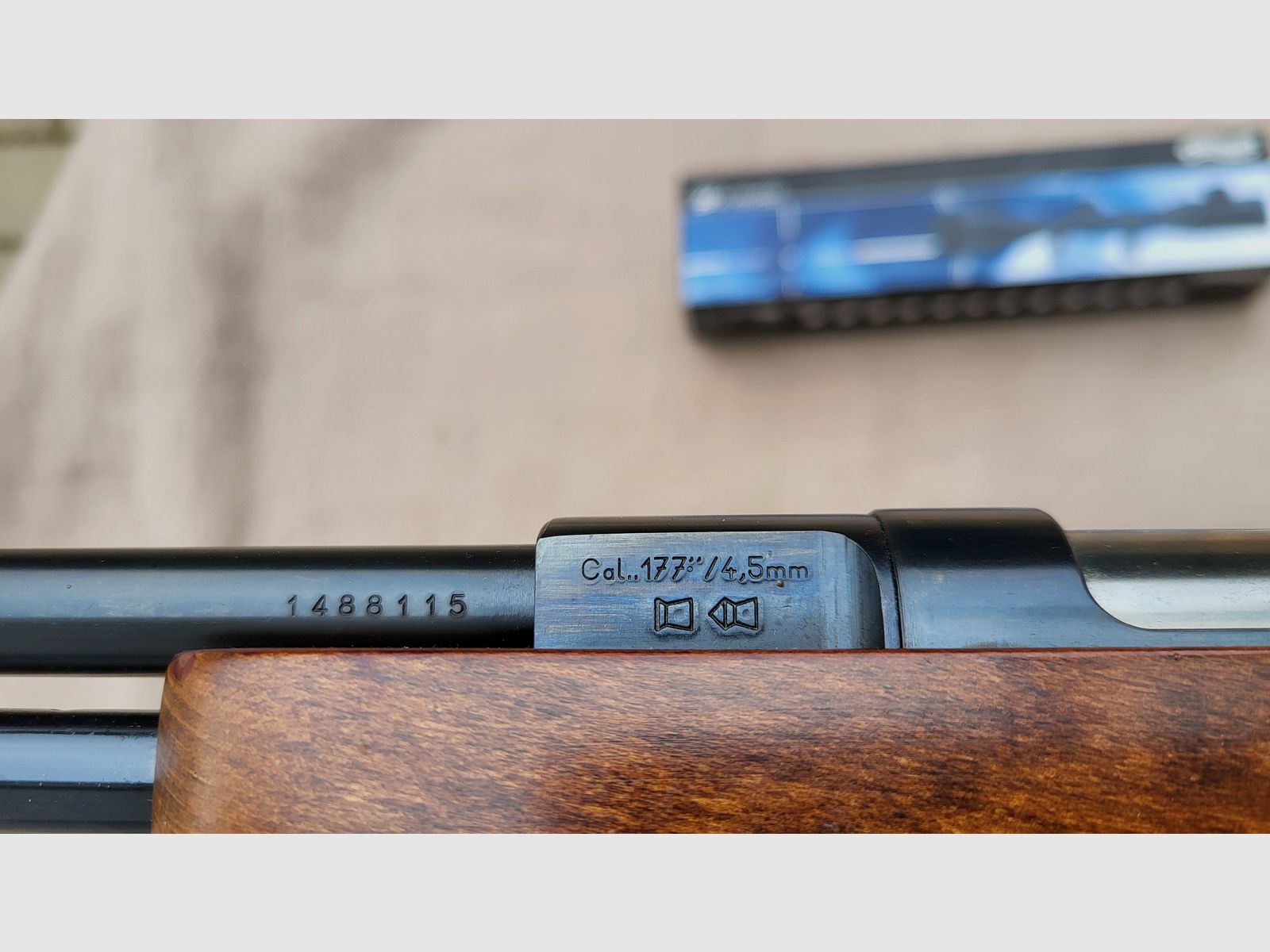  Luftgewehr HW 77 mit Zielfernglas 