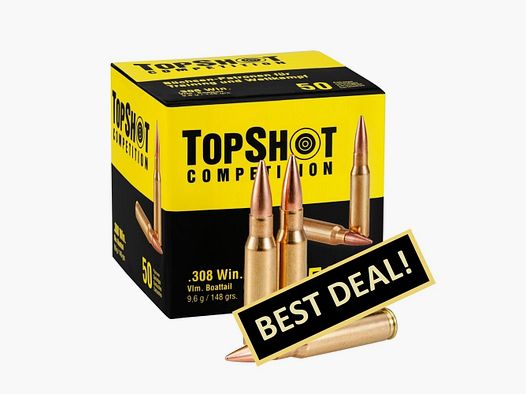 TOPSHOT Competition Vlm BT 9.6g/148grs. .308 Win.