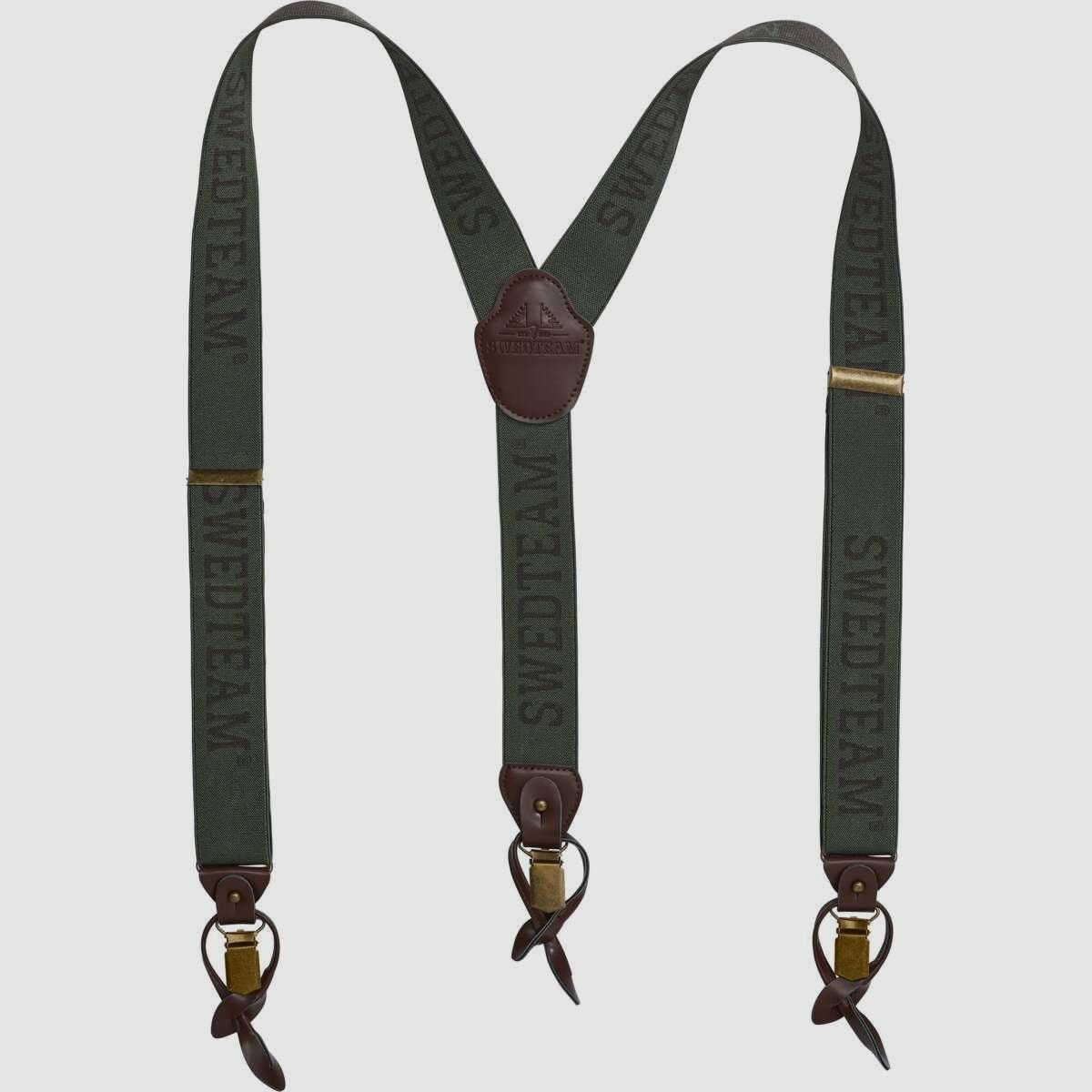 Swedteam Crest Combi Suspenders Swedteam Green One Size