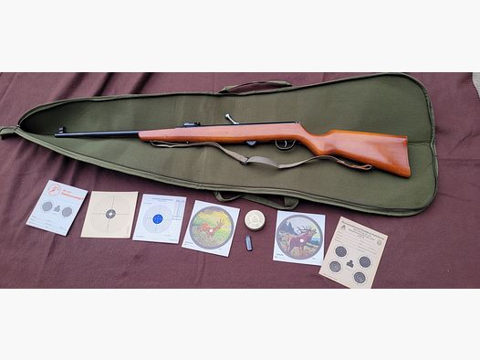 DDR Luftgewehr mit Magazin Haenel 310