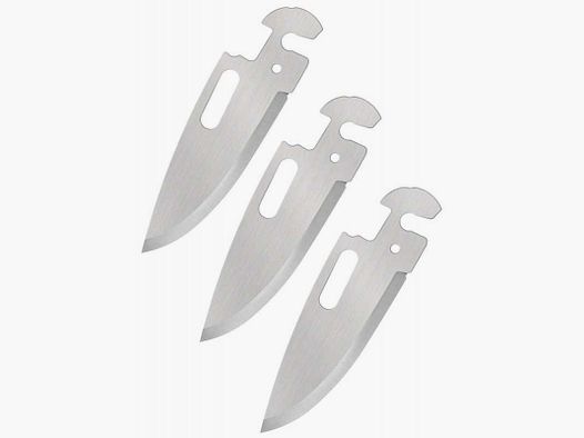 Cold Steel Click-N-Cut Folder Ersatzklingen, Drop-Point, 3er Pack