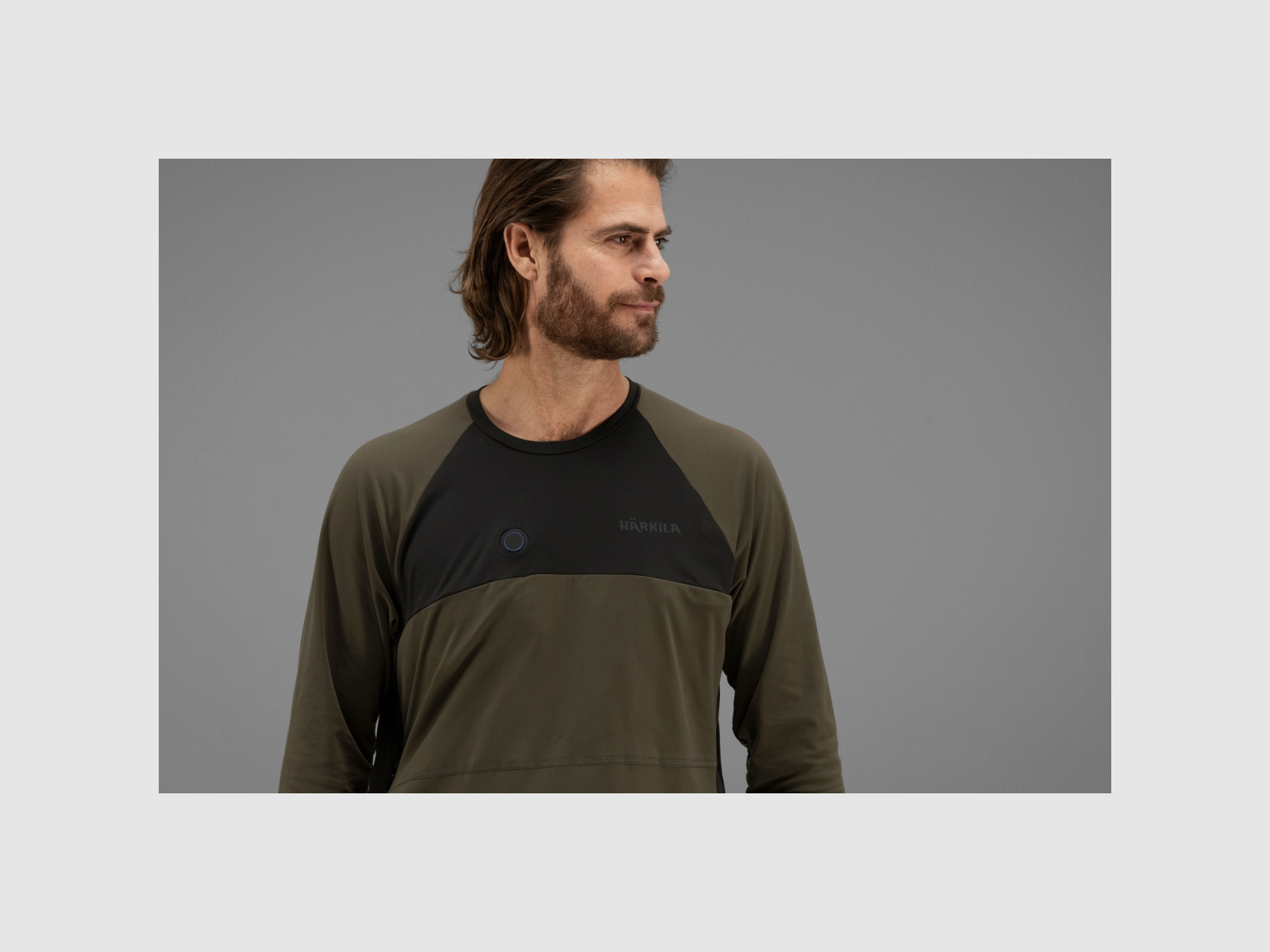 HÄRKILA Heat camiseta térmica Willow Green/Black