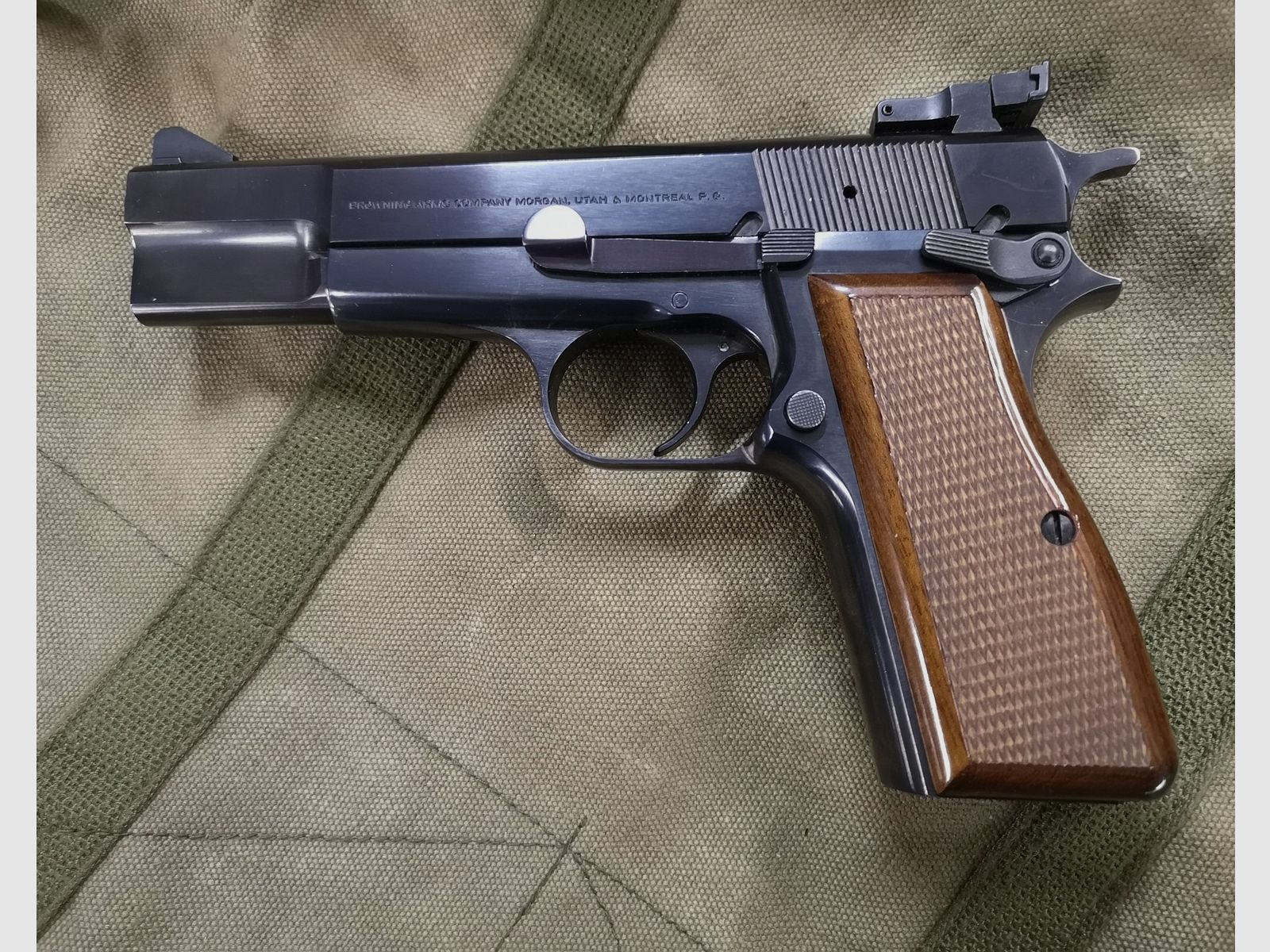 Browning High Power 9mm Para with WS Peters Steel PSWIII .22lr