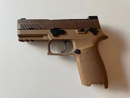 Sig Sauer P320 M18 OR 9 mm x 19 Luger - Top Zustand! SigSauer M17