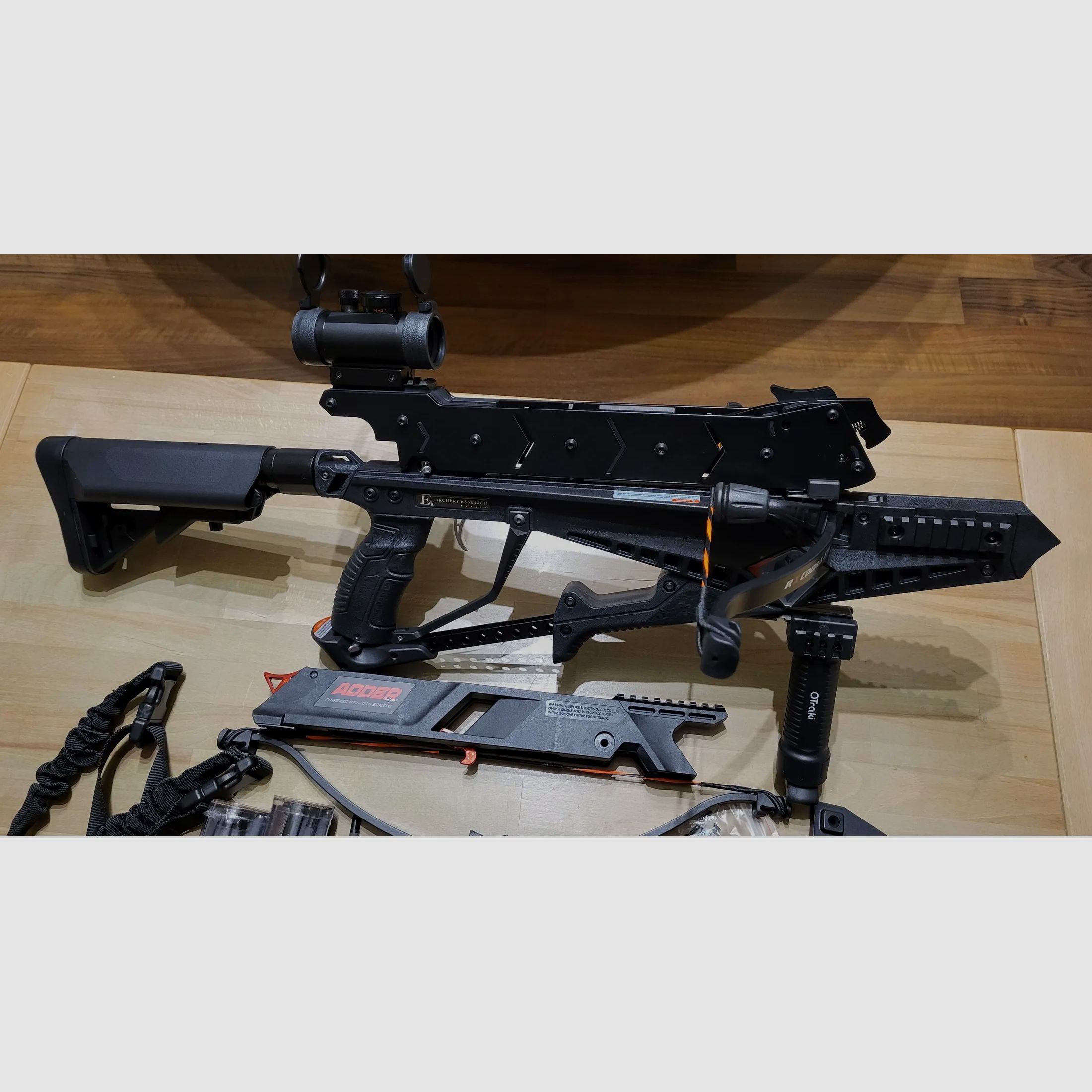 EK Archery Armbrust Cobra Adder Set, viel Zubehör