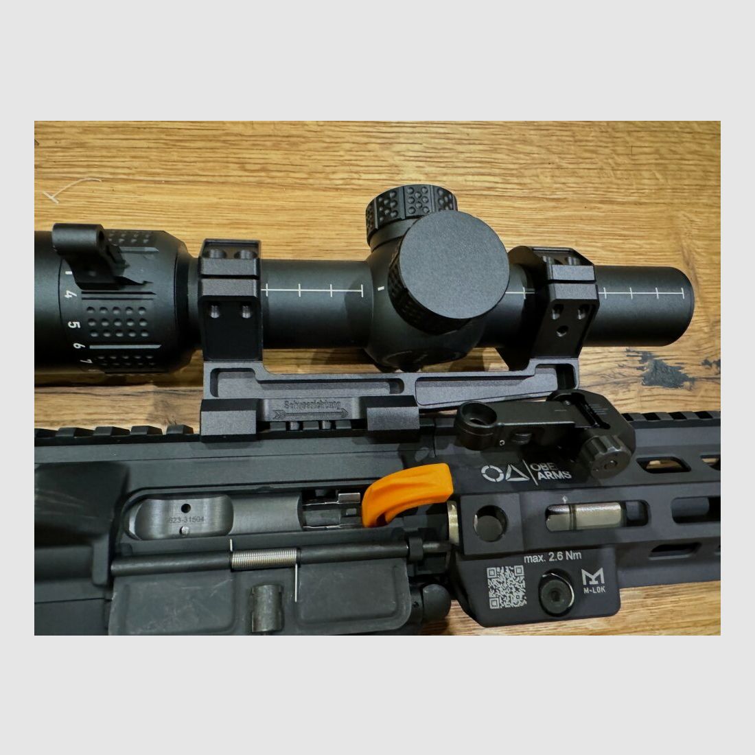 Oberland Arms OA-15 PR M4, 14.5 barrel .223Rem/5.56x45 with optics